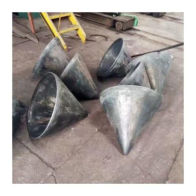Circle Head Code Welding Connection Conical Tank Ends Boiler Heater Parts