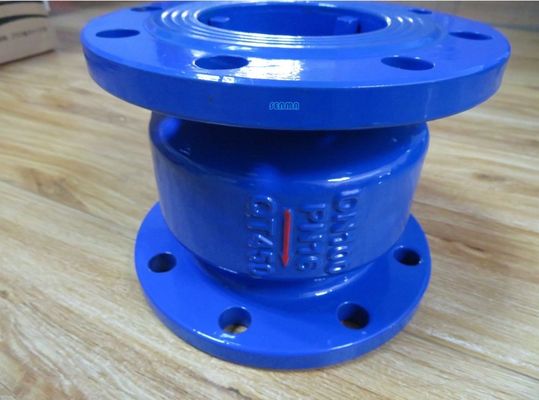 Customized Flanged Non Return PN10/16 Ductile Iron Silent Check Valve Standard Design