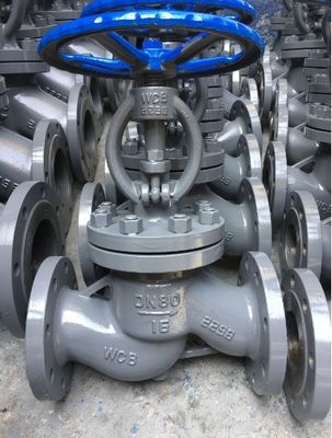 CI Carbon Steel Stainless Steel Flanged Globe Valves for High Pressure Applications