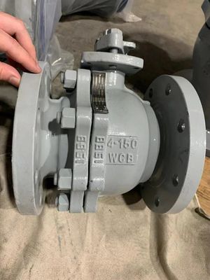 2205 Stainless Steel Full Port Floating 2PC Flange Ball Valve Gas and Hydraulic Ready