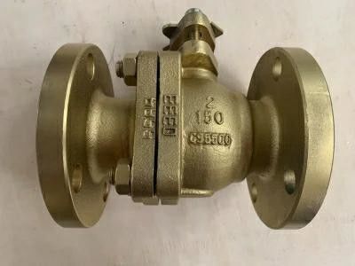 High Temperature Media 3PC Manual Flanged Ss Ball Valve with Floating Stainless Steel