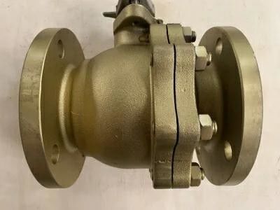 High Temperature Media 3PC Manual Flanged Ss Ball Valve with Floating Stainless Steel
