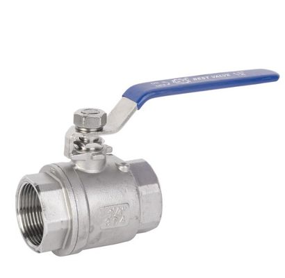 Hydraulic Stainless Steel 1pc 2pc 3pc Ball Valve with BSP Thread and ISO Locking Device