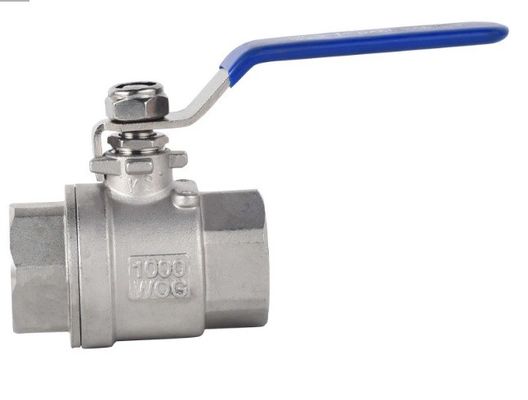 Hydraulic Stainless Steel 1pc 2pc 3pc Ball Valve with BSP Thread and ISO Locking Device