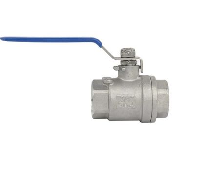 1/2/3PC Stainless Steel Ball Valve with Pipe Fitting and Support After-sales Service