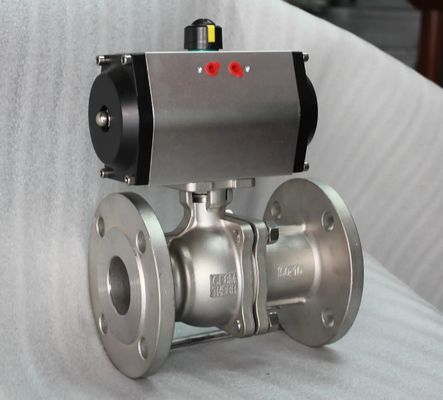 Water Media 2PC Flange Ball Valve with Pneumatic/Electric Actuator Features