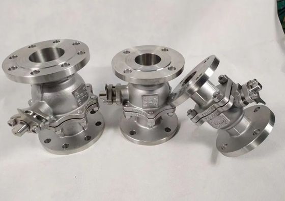 ANSI Class 150 Investment Casting Fire Safe Anti Static Wcb/CF8/CF8m Flange Ball Valve