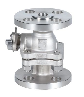 ANSI Class 150 Investment Casting Fire Safe Anti Static Wcb/CF8/CF8m Flange Ball Valve