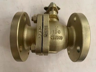 150 ASME B16.5 Wcb Cast Carbon CF8 CF8m Bronze Stainless Steel Floating Ball Valve