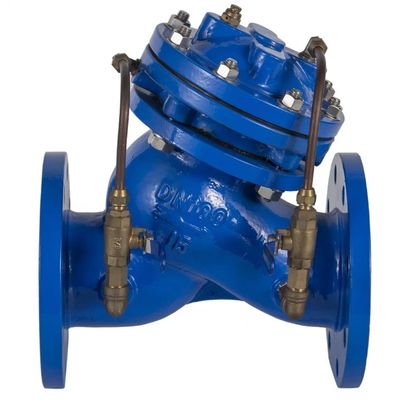 Medium Temperature Multifunction Water Pump Control Valve Flange Type DN50-DN600 PN16