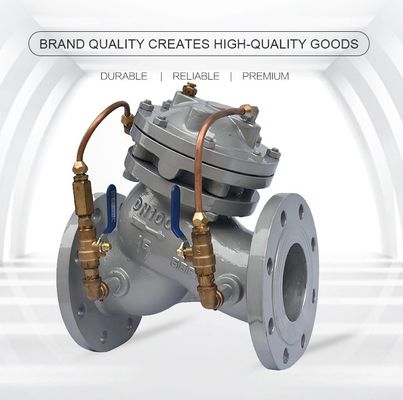 Complete Certificate Ductile Iron Water Pressure Control Valve for Customized Needs