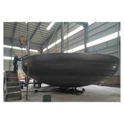 Hemispherical Bottoms Tank with Customized Spherical Ends and Claded Material Bottom