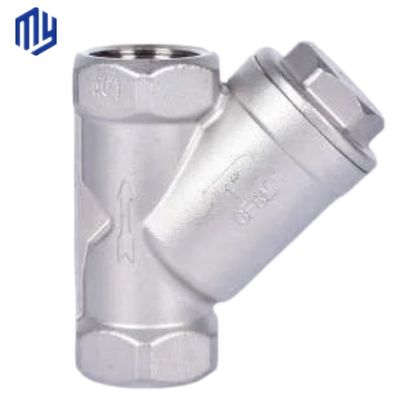 Top-Notch WCB Valves and Fittings Y Strainer in Stainless Steel with Manual Operation