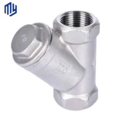 Top-Notch WCB Valves and Fittings Y Strainer in Stainless Steel with Manual Operation
