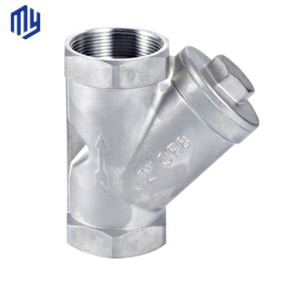 Top-Notch WCB Valves and Fittings Y Strainer in Stainless Steel with Manual Operation