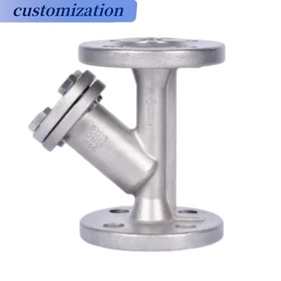 OBM Supported Diaphragm Structure Sus304 316 Y Strainer Y Type Female Thread Strainer