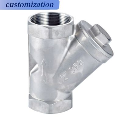 OBM Supported Diaphragm Structure Sus304 316 Y Strainer Y Type Female Thread Strainer