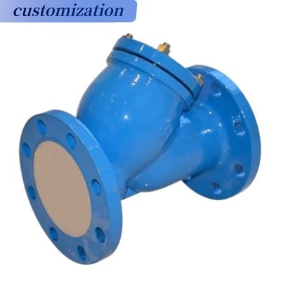 OEM Supported Stainless Steel Mesh Pn16 Din Cast Iron Y Type Strainer for Gas Media