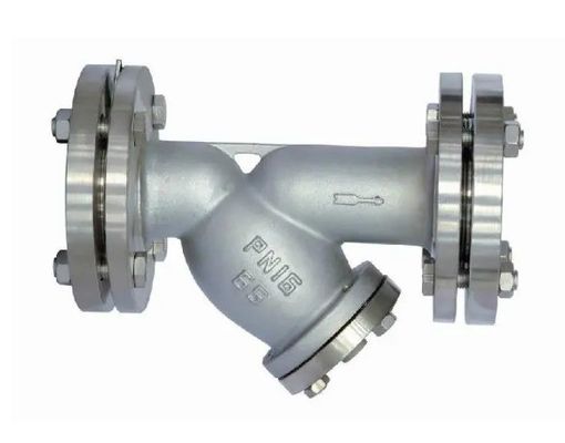 SS304 SS316 PN16 Flanged Y-Strainer for Water Filtration in Multiple Applications