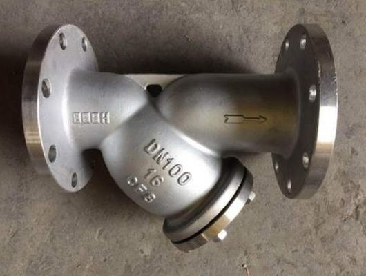 Normal Temperature Stainless Steel Flanged Y Type Filter Y-Strainer with Excellent