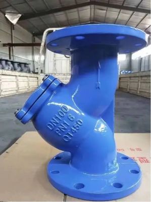 Ductile Iron Customized Double Flange Water Y Type Strainer DIN/ASME/ASTM/GB Service