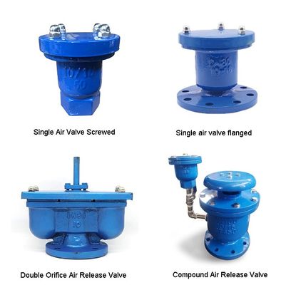 Standard Service 4 Inch Ductile Iron Automatic Air Release Valve for Customized Needs