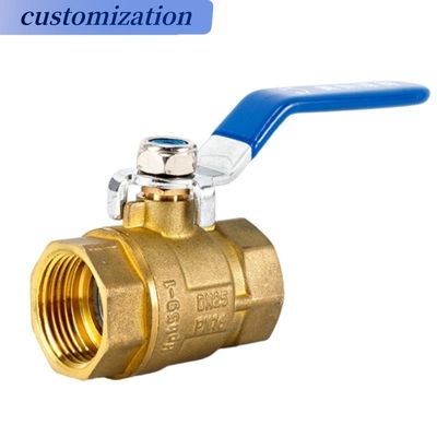 Stainless Steel 2PC Ball Valve for Normal Temperature Media in Industrial Environments