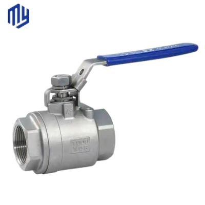 Stainless Steel Ball Valve 1/2&quot; -4&quot; Ss 304 316L 2PCS for Smooth and Fluid Regulation