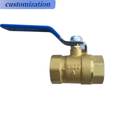 Check Structure DIN 2PC Flanged Floating Ball Valve for Customized Needs