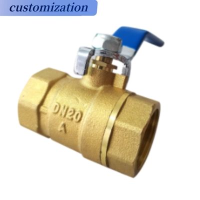 Check Structure DIN 2PC Flanged Floating Ball Valve for Customized Needs