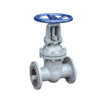 Customized ANSI PN16 80mm 100mm 200mm Manual Cast Iron Flanged Type Gate Sluice Valve