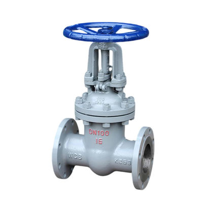Customized ANSI PN16 80mm 100mm 200mm Manual Cast Iron Flanged Type Gate Sluice Valve