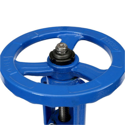 Ductile Iron Manual Elastic Soft Sealing Gate Valve DN50 100 150 for Water Media