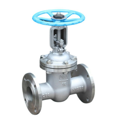 Cast Steel ASTM A216-WCB Rising Stem Flanged Gate Valve Customized Port Size OEM