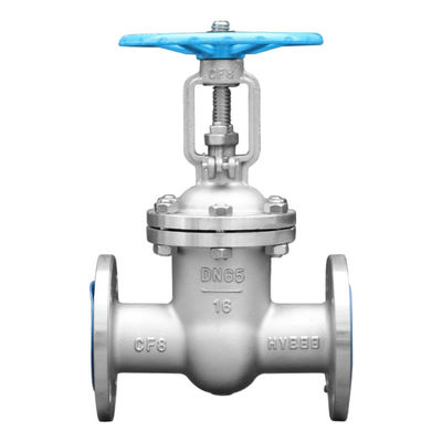 Cast Steel ASTM A216-WCB Rising Stem Flanged Gate Valve Customized Port Size OEM