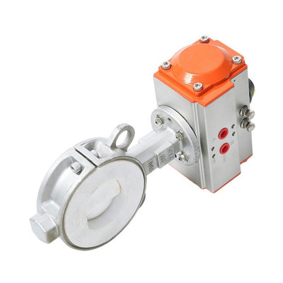 Fully Lined Pneumatic Butterfly Valve for Household Usage and Customization Needs
